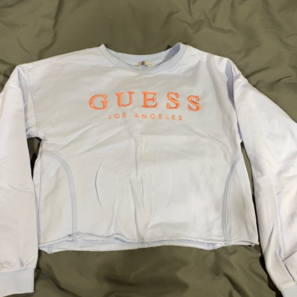 Guess girls shirt sweatshirt